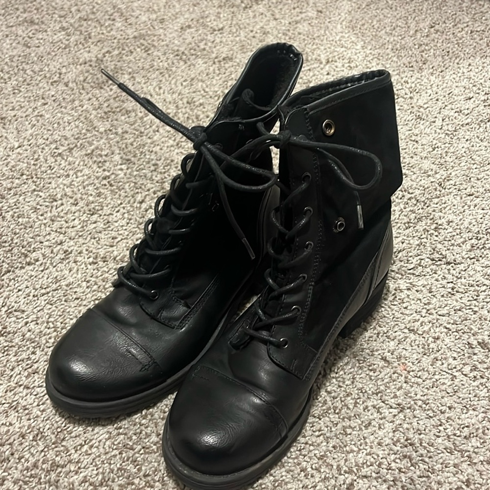 Call It Spring Combat Boots